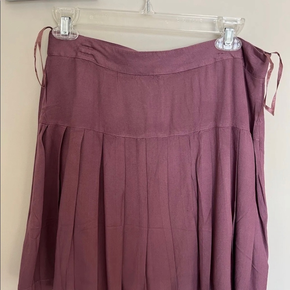 Sim & Sam Short Skirt Pleated Urban Simple Wissfull Mauve - Picture 4 of 6